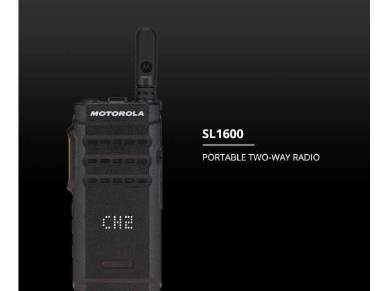 Motorola Mototrbo SL1600 VHF - Ασύρματος επαγγελματικός πομποδέκτης μεγάλης εμβέλειας