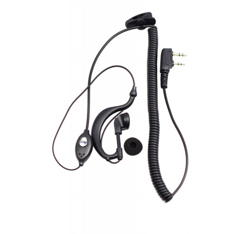 Handsfree Ακουστικό για Baofeng και Kenwood
