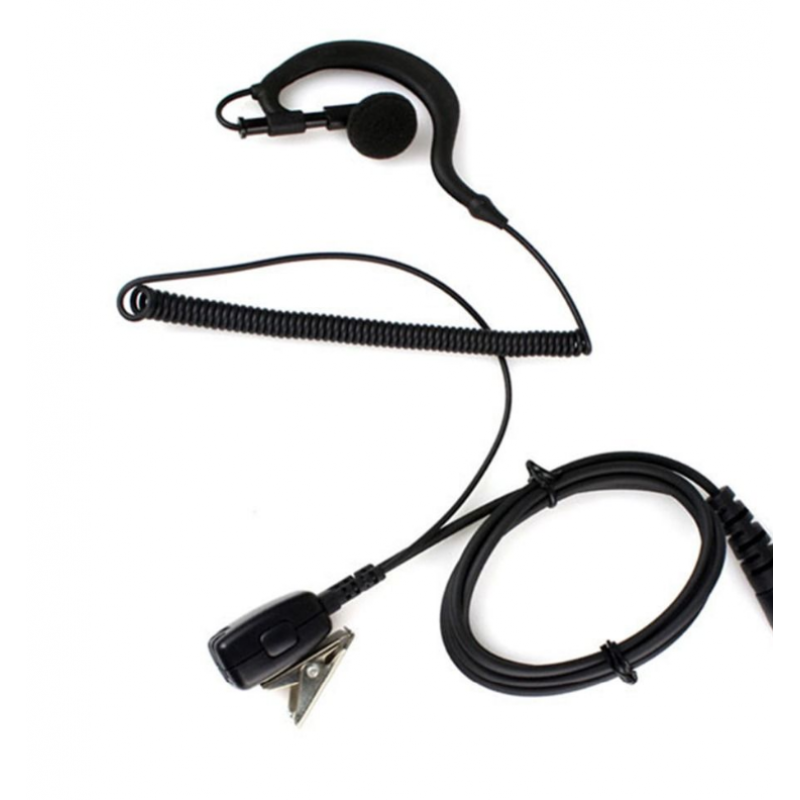 Handsfree με Μαύρο σπιράλ Baofeng T1 Handsfree με Μαύρο σπιράλ Baofeng T1