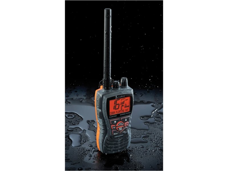 Cobra Marine MR-HH350 FLT Vhf Marine Φορητός πομποδέκτης αδιάβροχος (IPX7) Ισχύος 6 Watt