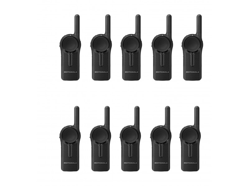 10 τεμάχια Motorola CLR  Licensed Business Two-Way Radio  - UHF 