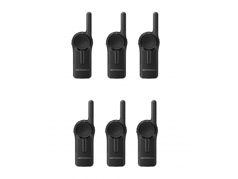 6 Τεμάχια Motorola CLR Unlicensed Business Two-Way Radio  - PMR