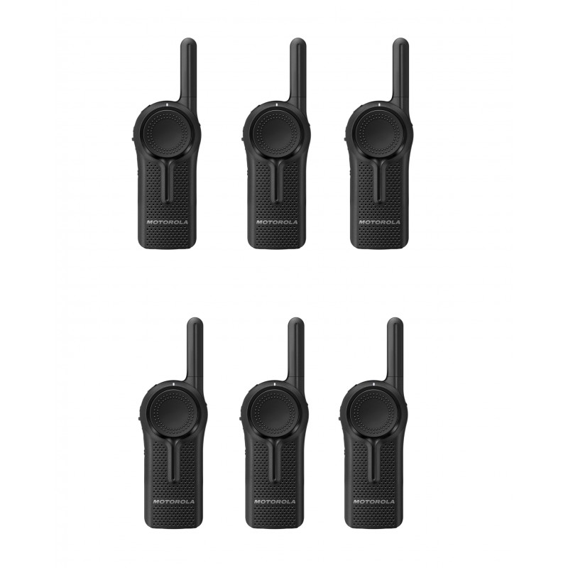 6 Τεμάχια Motorola CLR Unlicensed Business Two-Way Radio  - PMR 6 Τεμάχια Motorola CLR Unlicensed Business Two-Way Radio  - PMR