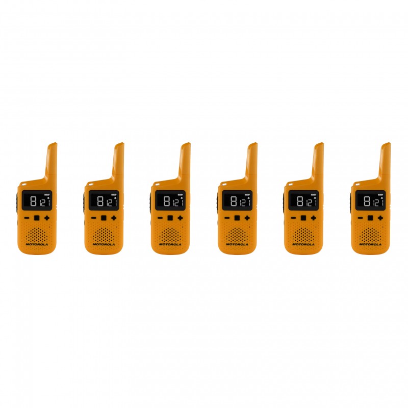 6 τεμάχια Motorola TALKABOUT T72 Ασύρματοι Πομποδέκτες - PMR446  6 τεμάχια Motorola TALKABOUT T72 Ασύρματοι Πομποδέκτες - PMR446