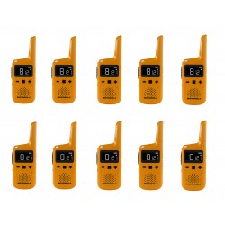 10 τεμάχια Motorola TALKABOUT T72 Ασύρματοι Πομποδέκτες - PMR446 