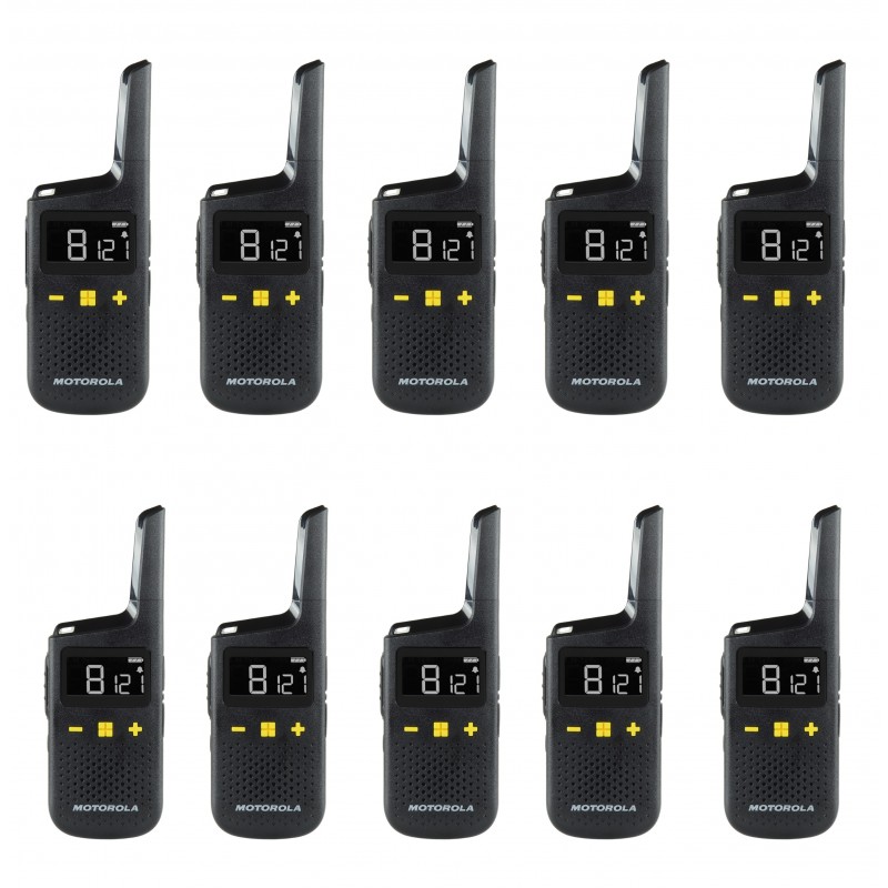 10 τεμάχια Motorola  XT185 Ασύρματοι Πομποδέκτες - PMR446  10 τεμάχια Motorola  XT185 Ασύρματοι Πομποδέκτες - PMR446
