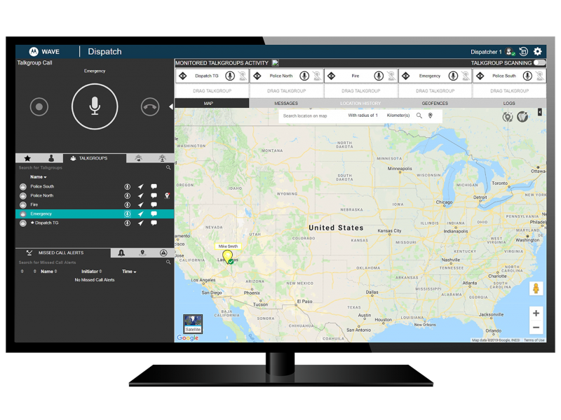 Motorola WAVE PTX Dispatch (OnCloud)