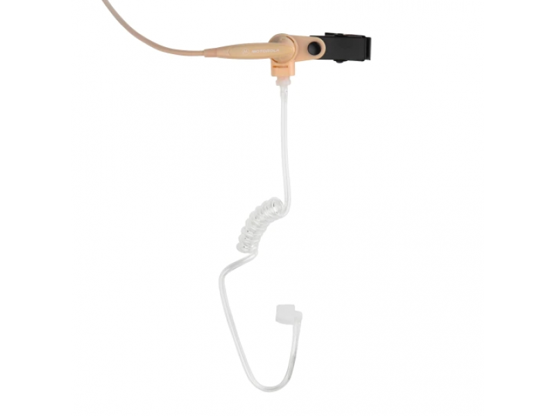  Motorola Handsfree Airtube ακουστικό για Motorola DP1400 (μπέζ)-PMLN6445A