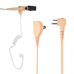 Motorola Handsfree Airtube ακουστικό για Motorola DP1400 (μπέζ) -PMLN6445A