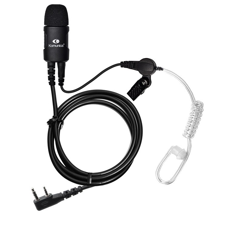 Handsfree Airtube ακουστικό PWR-2402-TUB για Baofeng (2 Pin)  Handsfree Airtube ακουστικό PWR-2402-TUB για Baofeng (2 Pin)