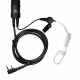  Handsfree Airtube ακουστικό PWR-2402-TUB για Baofeng (2 Pin)