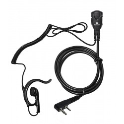 Handsfree ακουστικό PWR-PRO-K για Baofeng (2 Pin)