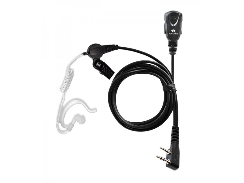  Handsfree Airtube ακουστικό PWR-TUB-K-EH για Baofeng (2 Pin)