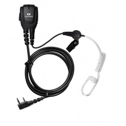  Handsfree Airtube ακουστικό PWR-2302-TUB για Baofeng (2 Pin)