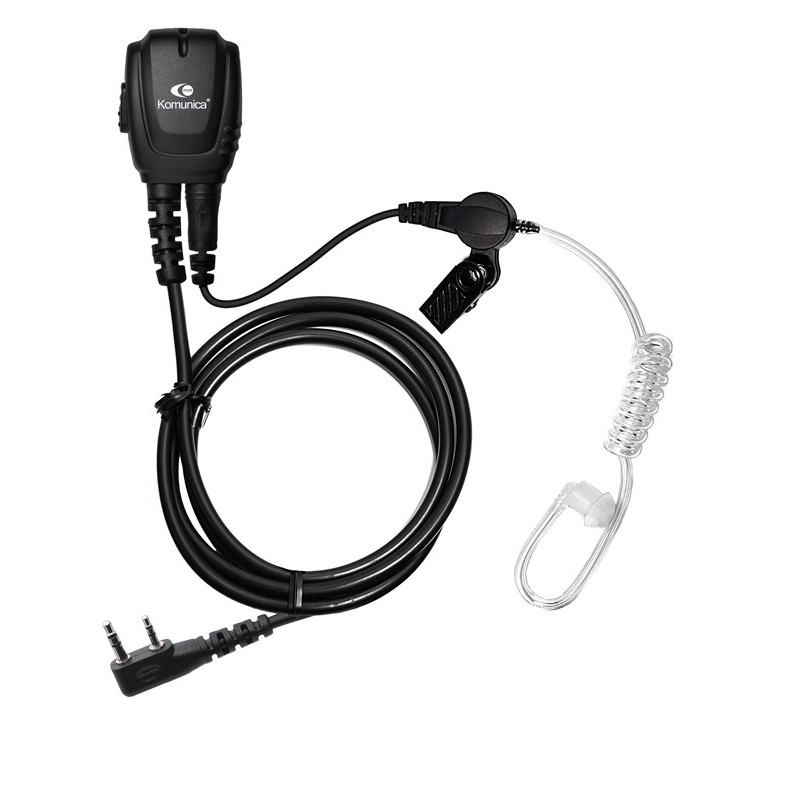 Handsfree Airtube ακουστικό PWR-2302-TUB για Baofeng (2 Pin)  Handsfree Airtube ακουστικό PWR-2302-TUB για Baofeng (2 Pin)
