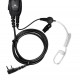  Handsfree Airtube ακουστικό PWR-2302-TUB για Baofeng (2 Pin)