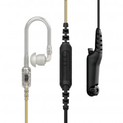 Motorola Ακουστικό 1 Καλωδίου xL με Διαφανή Σωλήνα και GCAI Mini – PMLN8082A