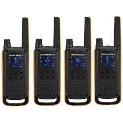 4 Τεμάχια Motorola Talkabout T82 Extreme Ασύρματοι πομποδέκτες