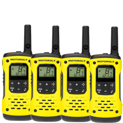 Motorola Tlkr T92 H20 Αδιάβρχοι Ασύρματοι Πομποδέκτες 4 Τεμάχια